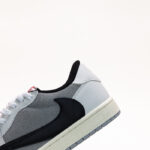 Nike Air Jordan Retro 1 Low Travis Scott Light Grey Shoes
