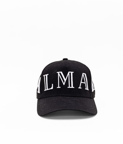 Balmain Black Sport Cap