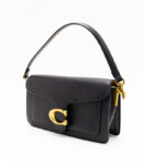 Coach Tabby Shoulder Bag Black Leather