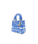 DIOR Handbags cloth Blue