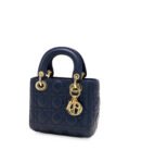 Dior Blue Leather  Lady Bag
