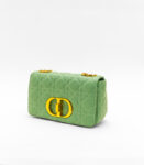Dior Small Dior Caro   Women Green Bag
