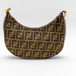 Fendi Women's One Shoulder Fashion Bag, Luxury Brown Handbags