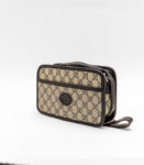 Gucci Interlocking G Patch  Bag GG Coated Canvas Mini Bag