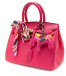 Hermes pink handbag