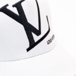 LV White Black Cap