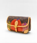 Louis Vuitton Chain Shoulder Wallet Purse