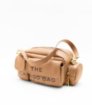 MARC JACOBS shoulder bag leather Browny