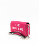 marc jacobs leather Pink bag