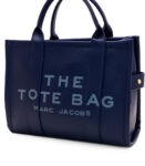 Marc Jacobs The Tote Bag in grained leather Blue