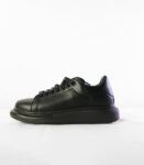 McQueen Alexander  Oversized Satin Triple Black