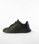 ZARA MONOCHROME CHUNKY SOLE SNEAKERS - BLKBLK