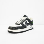 Nike Air Force Louis Vuitton x1 Low Black and white