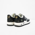 Nike Air Force Louis Vuitton x1 Low Black and white