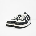 Nike Air Force Louis Vuitton x1 Low Black and white