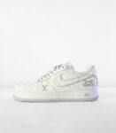 Nike Air Force Louis Vuitton  1 Bianco Verde