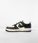 Nike Air Force Louis Vuitton x1 Low Black and white