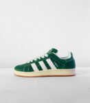 Adidas Campus Green suede sneakers