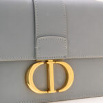 Dior-Christian Dior Bicolor Micro 30 Montaigne Flap Bag