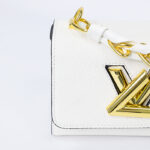 Louis Vuitton Twist MM White bag