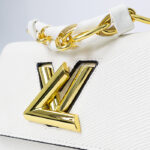 Louis Vuitton Twist MM White bag