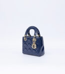 Dior Lady  Blue Bag