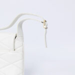 Saint Laurent Le 57 quilted shoulder bag white
