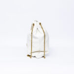 SAINT LAURENT - Jamie Pochon Saint Laurent shoulder bag in white leather