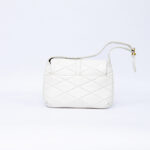 Saint Laurent Le 57 quilted shoulder bag white