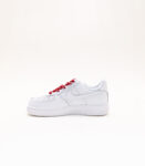 Nike Air Force 1 Supreme Low Leather Trainers White Shoes