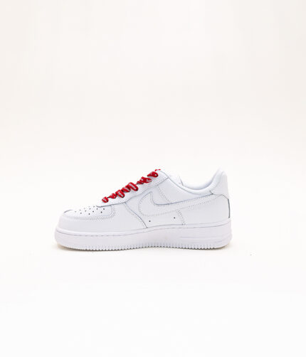 Nike Air Force 1 Supreme Low Leather Trainers White Shoes