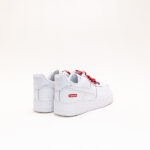Nike Air Force 1 Supreme Low Leather Trainers White Shoes