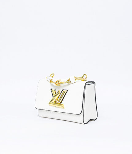 Louis Vuitton Twist MM White bag
