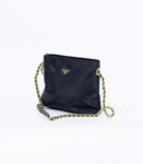 Prada nylon chain shoulder bag