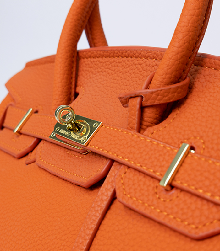 Hermes Orange Bag (4)