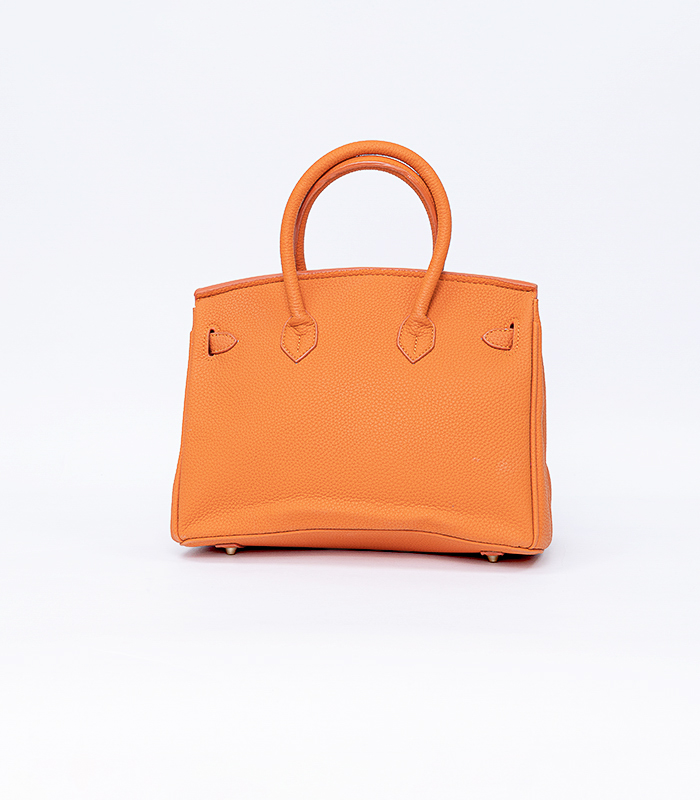 Hermes Orange Bag (7)