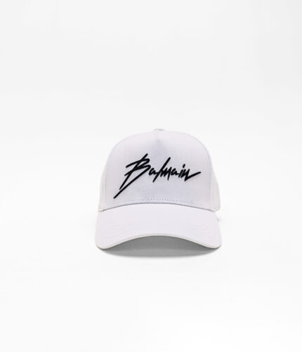 Balmain White Sport Hat
