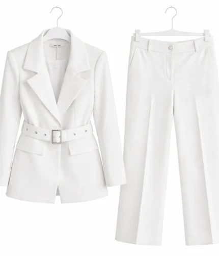 Sophia Belted Suit Set
