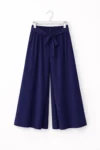 Relaxed Fit Pleated Palazzo