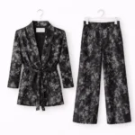 Artistic Pattern Two-Piece Suit