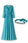 Evening dress hijab