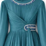 Evening dress hijab