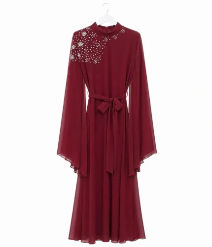 Evening dress hijab