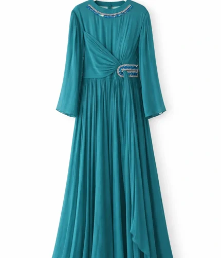 Evening dress hijab