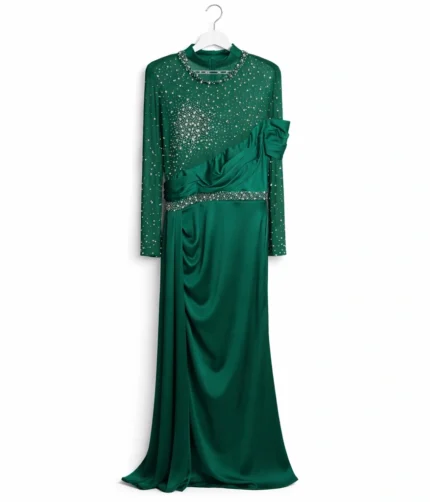 Evening dress hijab