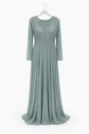Evening dress hijab