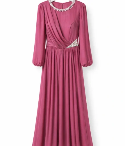 Evening dress hijab