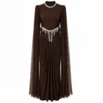 Evening hijab dress