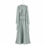 Evening hijab dress