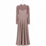 Evening hijab dress